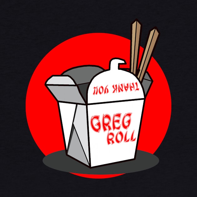 GREG ROLL TAKEOUT BOX T-SHIRT by Stix
